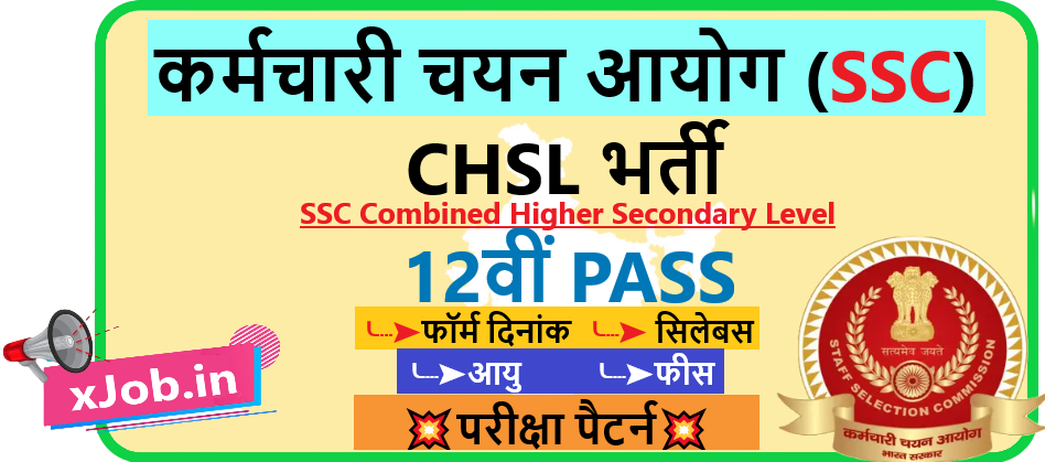 SSC CHSL Recruitment 2025