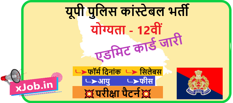 UP Police Constable Admit Card 2026